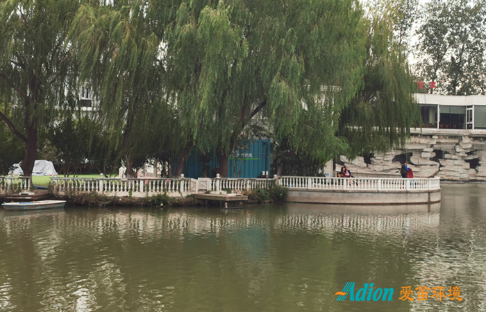 爱笛为上海金庭庄园酒店提供景观水处理设备