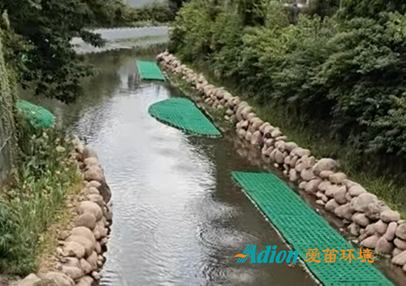 黄山占川河治理采用爱笛A-H河湖水体净化机